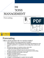 SCM 302 Ratcliffe - 04 - Forecasting