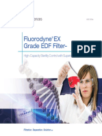 Fluorodyne EX Grade EDF Filter-: High-Capacity Sterility Control With Superior Value