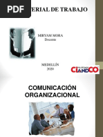 Comunicacion Organizacional Material