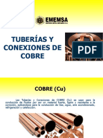 Presentación de Conexiones y Tuberías - COBRE - Ememsa