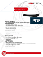 Ids-7700Nxi-I4/X (B) Deepinmind Series NVR: Features and Functions