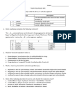 Resepiratory Quiz PDF