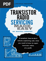 Transistor Radio Servicing Made Easy - Wayne Lemons