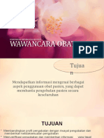 Wawancara Obat