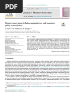 Disagreement About Inflation Expectations and Monetary Policy Transmission2021Journal of Monetary Economics