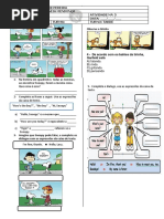 Atividade 5 de Inglês - 6 Ano