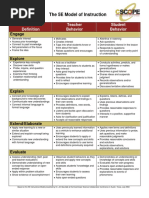 5E Model Description