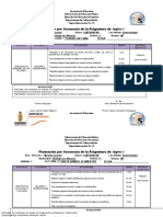 Planeaciones de Ingles 1°