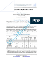 Chlorinated Polyethylene Data Sheet