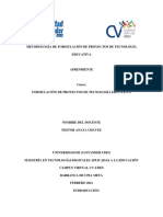 Entregable - 1 - Informe Formulacion