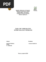 Segunda Tabla Comparativa Romano-Galatas