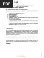 G3 Requisitos Del Sistema de Gestión de La Calidad .