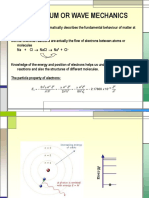 Quantum or Wave Mechanics: N Z X - H Z e N Z ' e H N Z ' e E