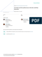 Investigation of Tropicamide and Benzalkonium Chloride Stability Using Liquid Chromatography