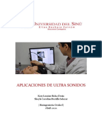 APLICACIONES DE ULTRA SONIDOS (Bioingenieria)