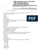 Soal Pas Pemrograman Dasar X TKJ Ganjil