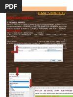 Taller 1 Subtotales