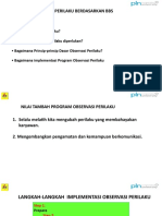 Observasi Perilaku Berdasarkan BBS: Pertanyaan