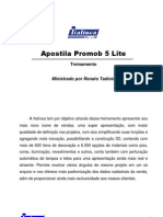 Apostila Promob 5 Lite Italínea - Curso Renato