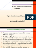 M. Amir Hossain PHD: Course No: Emba 502: Business Mathematics and Statistics