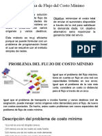 Problema de Flujo Del Costo Mínimo