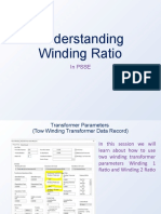 Understanding Off Nominal Tap Ratio