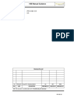 PRO-HSE-015 - HSE Manual Guidance