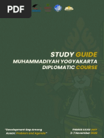 Study Guide Muhammadiyah Yogyakarta Diplomatic Course PNMHII XXXII UMY