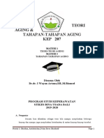 Modul 4. Teori AA & Tahapan Penuaan