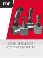 Jc150 Single Axis Joystick Controller: Innovation in Motion