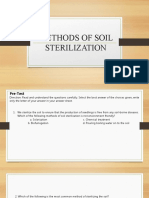 Methods of Soil Sterilization