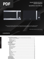 Speedwave User Manual: Model# Gswwa12S1Sa10 Gswwa12Bksa10