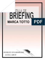 Plantilla Briefing Marca Totto