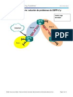 10.2.4.5 Lab - Troubleshooting Multiarea OSPFv2 and OSPFv3