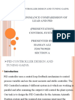 PID CONTROLLER DESIGN AND TUNING GAINS Presentation