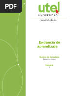 Bases de Datos - Semana 3 - P. Jose Luis Parra Manzanilla # 010283199.