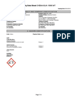 MSDS CA 15000MT (SDS EN 20160322) English