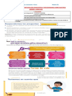 2do.. IDENTIFICAMOS FORMAS DE PARTICIPACIÓN DEMOCRÁTICA