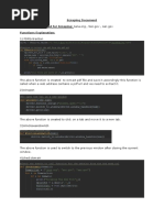 Scraping Document