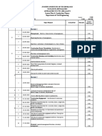 Course Plan & Conduction C&M-18cv61-2021