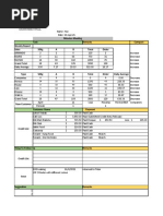 Minutes Meeting Task Remarks Compare Weekly Report Sales 50Kg A B Total Order