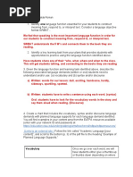 Instructional Supports For Language Demands