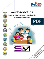 Mathematics Mod - Ordinal-Number