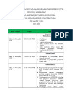 Draf Agenda Acara Musyawarah Komisariat-1