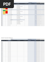 Project Tracking Template: Projects Deliverable (S) Cost / Hours