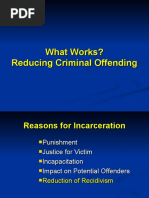 #2 What Works? Reducing Criminal Offending (Dixon, IL 2.15.2011)