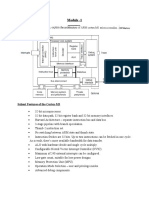 Module - 1: Salient Features of The Cortex-M3