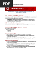 EDLD 5352 Week 2 Curriculum Alignment and Planning As An Instructional Leader Assignment