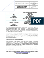 Reglamento de Higiene y Seguridad Industrial de IPSE