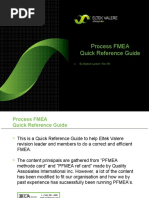 EV Process FMEA Quick Reference